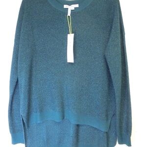 BCBGeneration Deep Blue Green Crew Neck Sweater